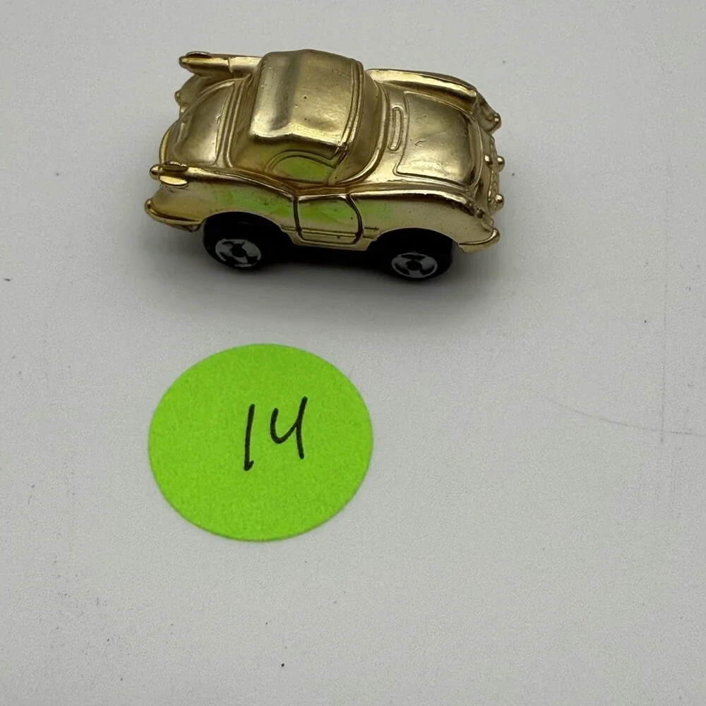 Vintage Micro Machines Gold Chrome 1957 Ford Thunderbird T-Bird Mail In Promo